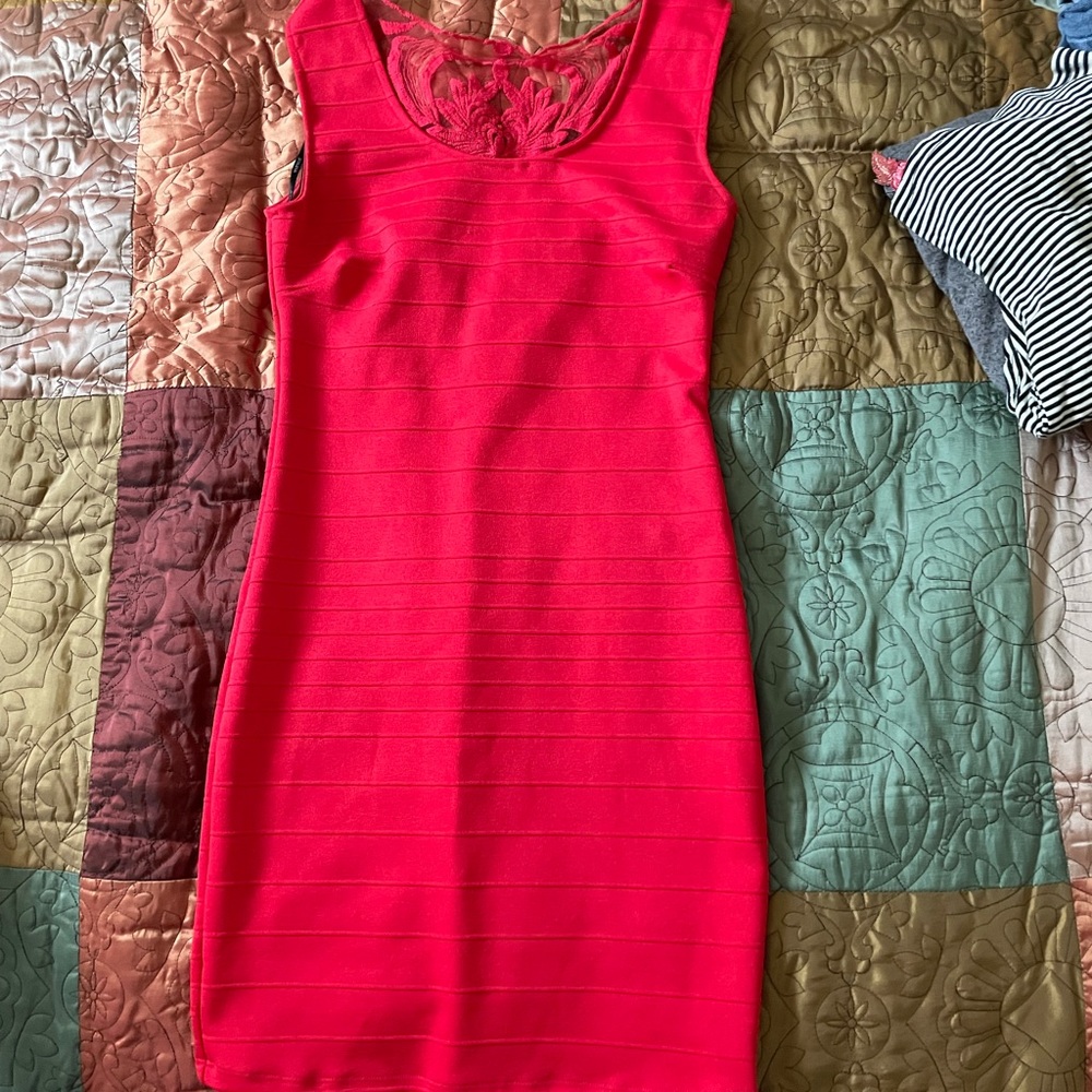 Red Papaya Dress